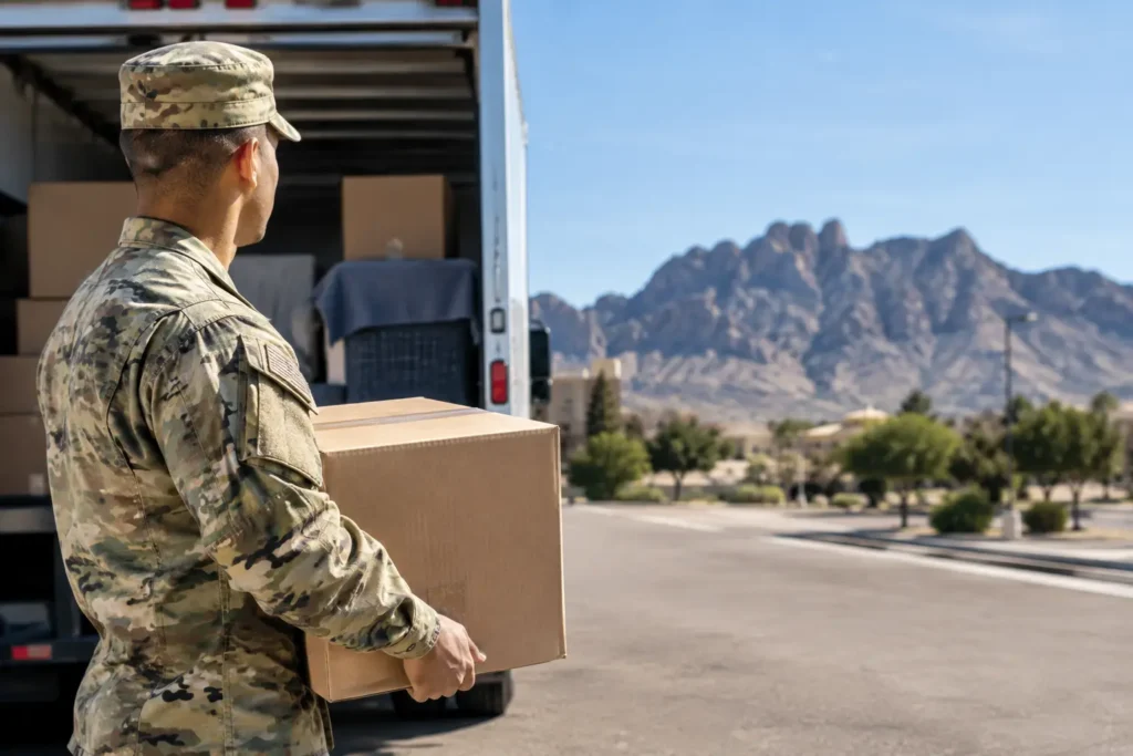 Military PCS Movers Fort Bliss Plan With Control